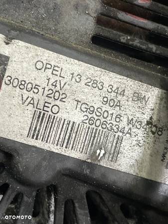 ALTERNATOR OPEL ASTRA H 1.3 CDTI 13283344 FV - 4