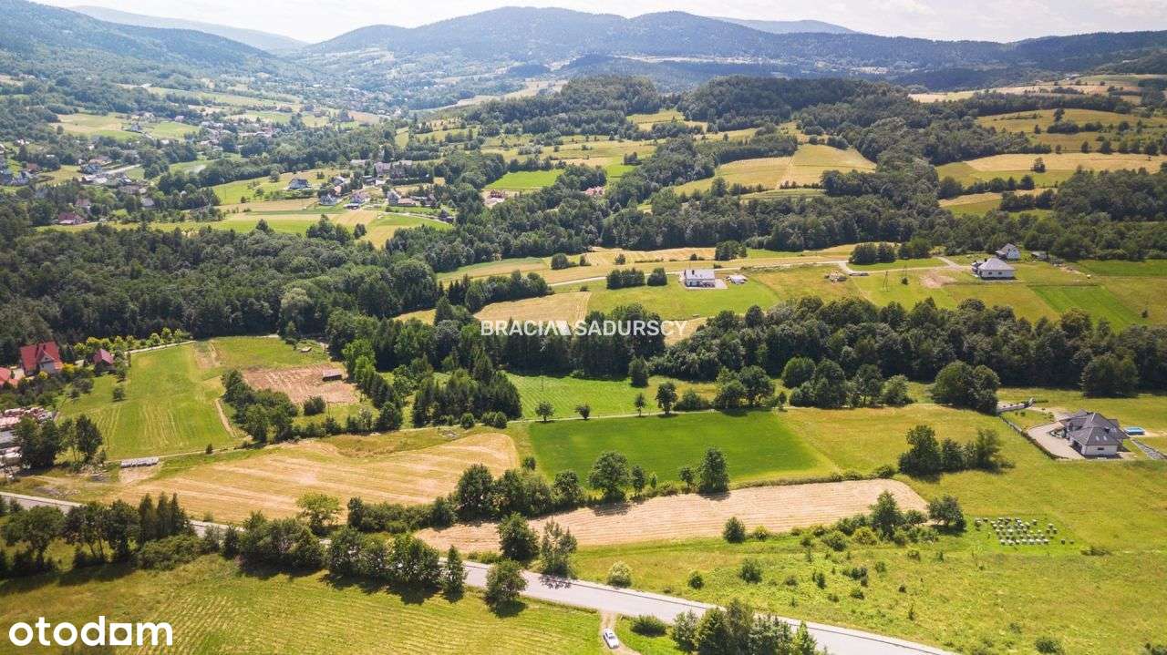 Bardzo atrakcyjna działka budowlana w Wiśniowej - Pełny obrazek: 4/19