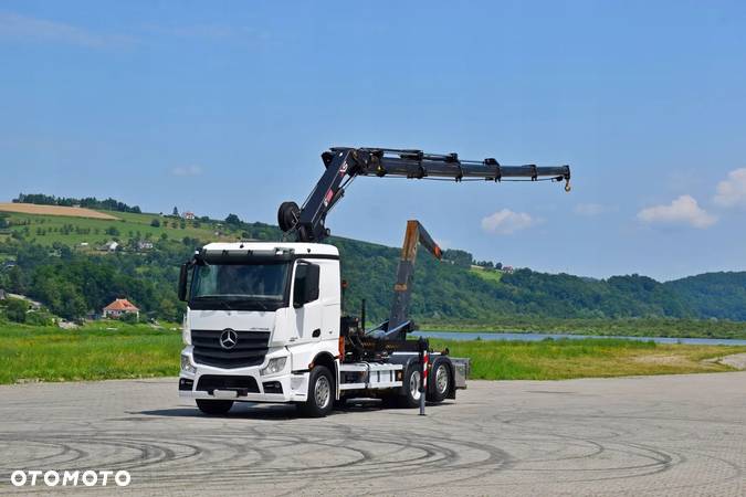 Mercedes-Benz Actros 2545 * HIAB 244 EP-5 HIPRO + PILOT * Stan BDB! - 2