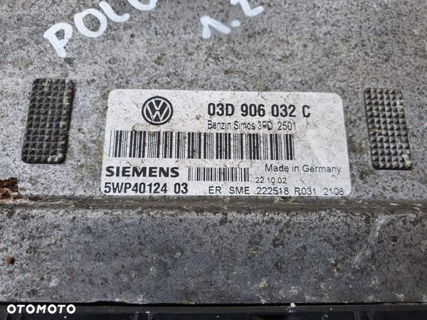 KOMPUTER SILNIKA VW POLO 03D 906 032 C - 1