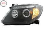 Faruri Angel Eyes Toyota Hilux (2005-2011) Negru- livrare gratuita - 6