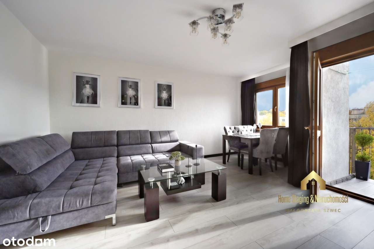 3-pokojowe mieszkanie z balkonem przy ul. Lubańskiej-1