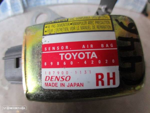 Sensor Airbag 8986042020 1879001131 TOYOTA RAV 4 D4D 2004 2.0D4D 115CV 5P PRETO - 3