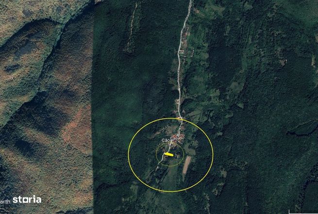 Teren intravilan 809mp sat Căoi ideal pentru casă, cabană acces asfalt-4