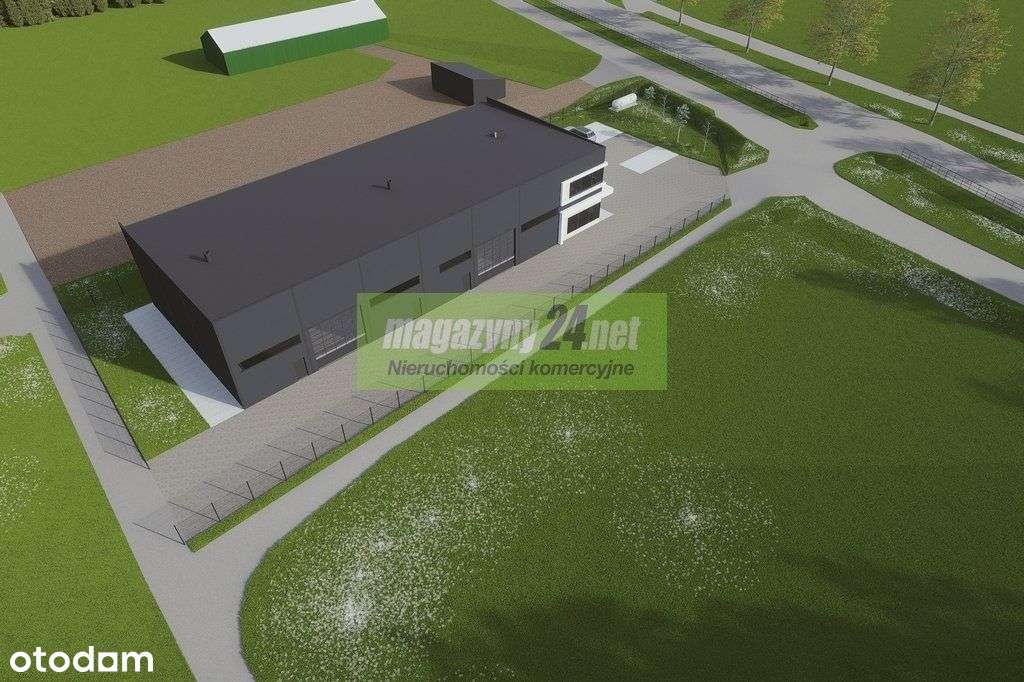 Hala w budowie 890m2 magaz/prod +biuro miński Dk92 - Pełny obrazek: 4/7