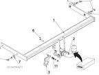 Wypinany hak holowniczy + Moduł 7 pin do Audi A3 8V od 2013 do 2020 - 2