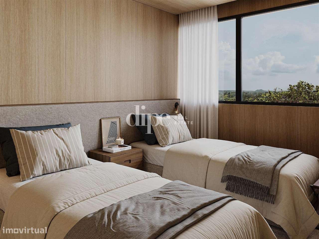 Apartamento T2 novo inserido no condomínio privado em Guimarães-1