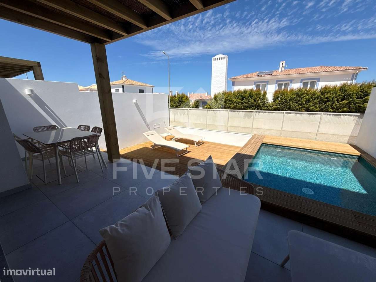 T3 Novo - Jardim e piscina privativa - Porto Covo Village-7
