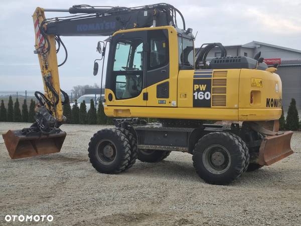 Komatsu PW 160-8 z Niemiec TYLKO 7325 mth - 3