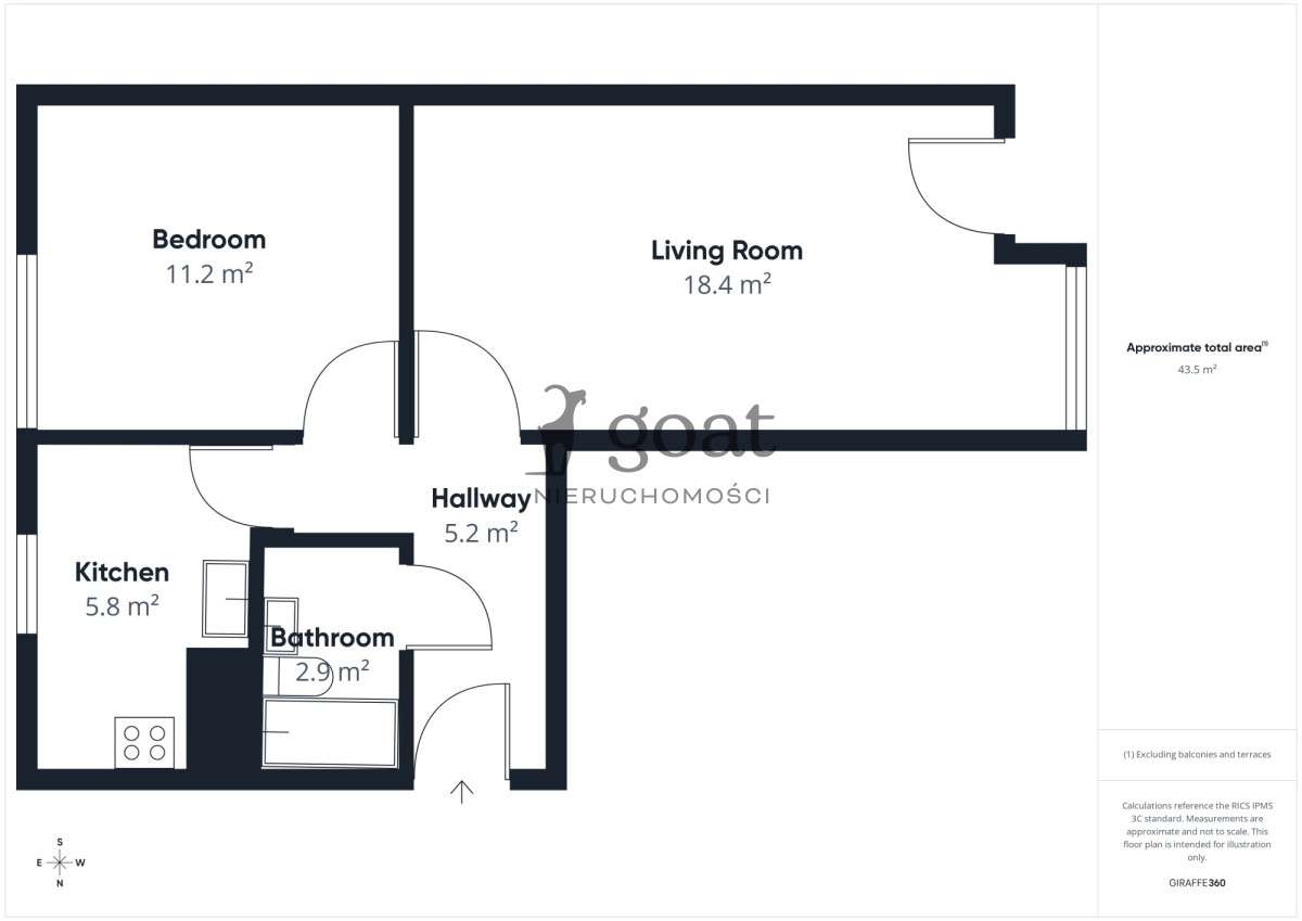 2 pokoje | Wrzeszcz Dolny | Blisko Ug/um | Balkon-8