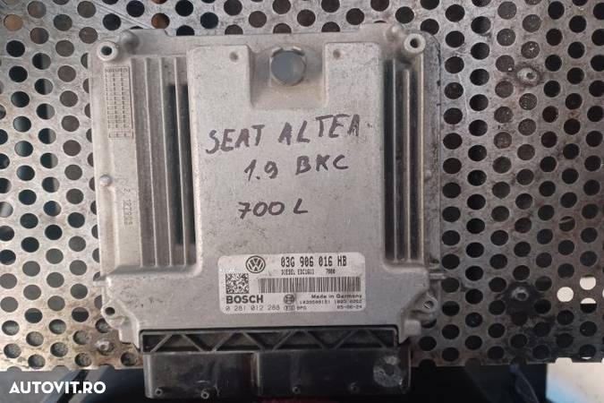 CALCULATOR MOTOR ECU 1.9 BKC 03G906016HB Seat Altea  seria - 1