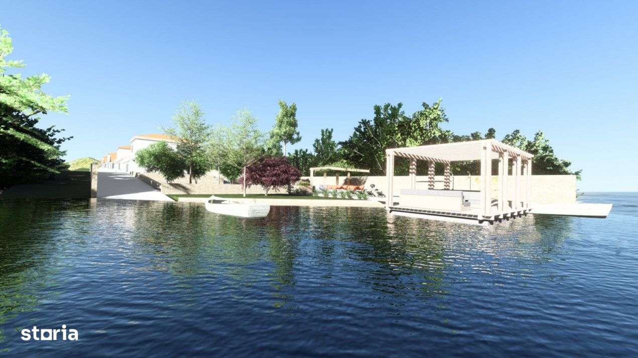 Vila mediteraneana, cartier cu iesire la lac, zona relaxare, peninsula-8