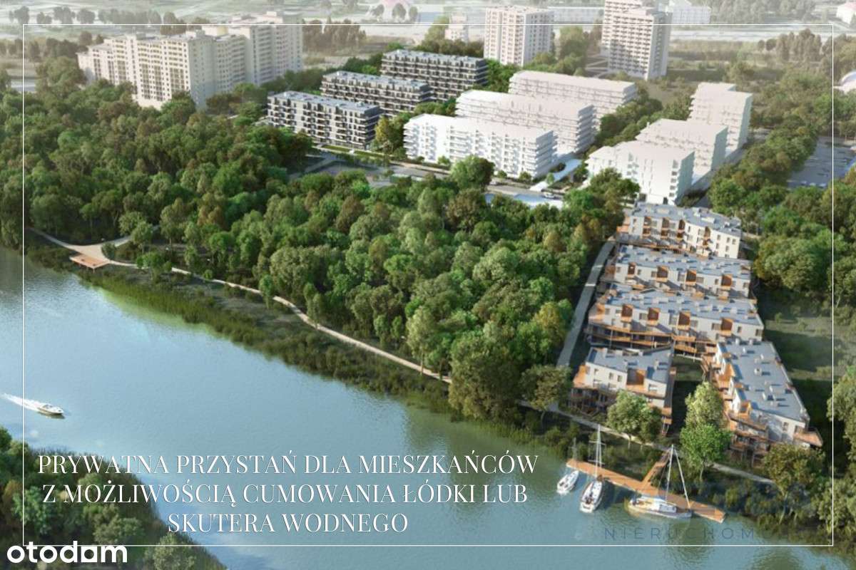 Mieszkanie w „Parku Żerańskim” z linią brzegową.-11