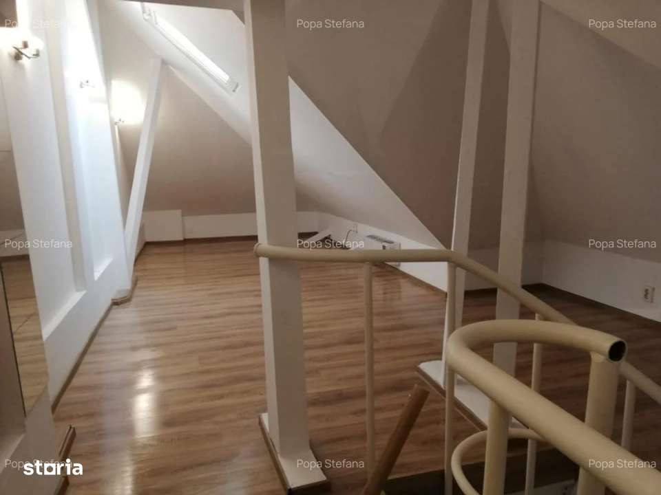 Spatiu birouri 115mp| Traian|Mansarda open space cu curte|Semimobilat - Imagine principală: 3/5