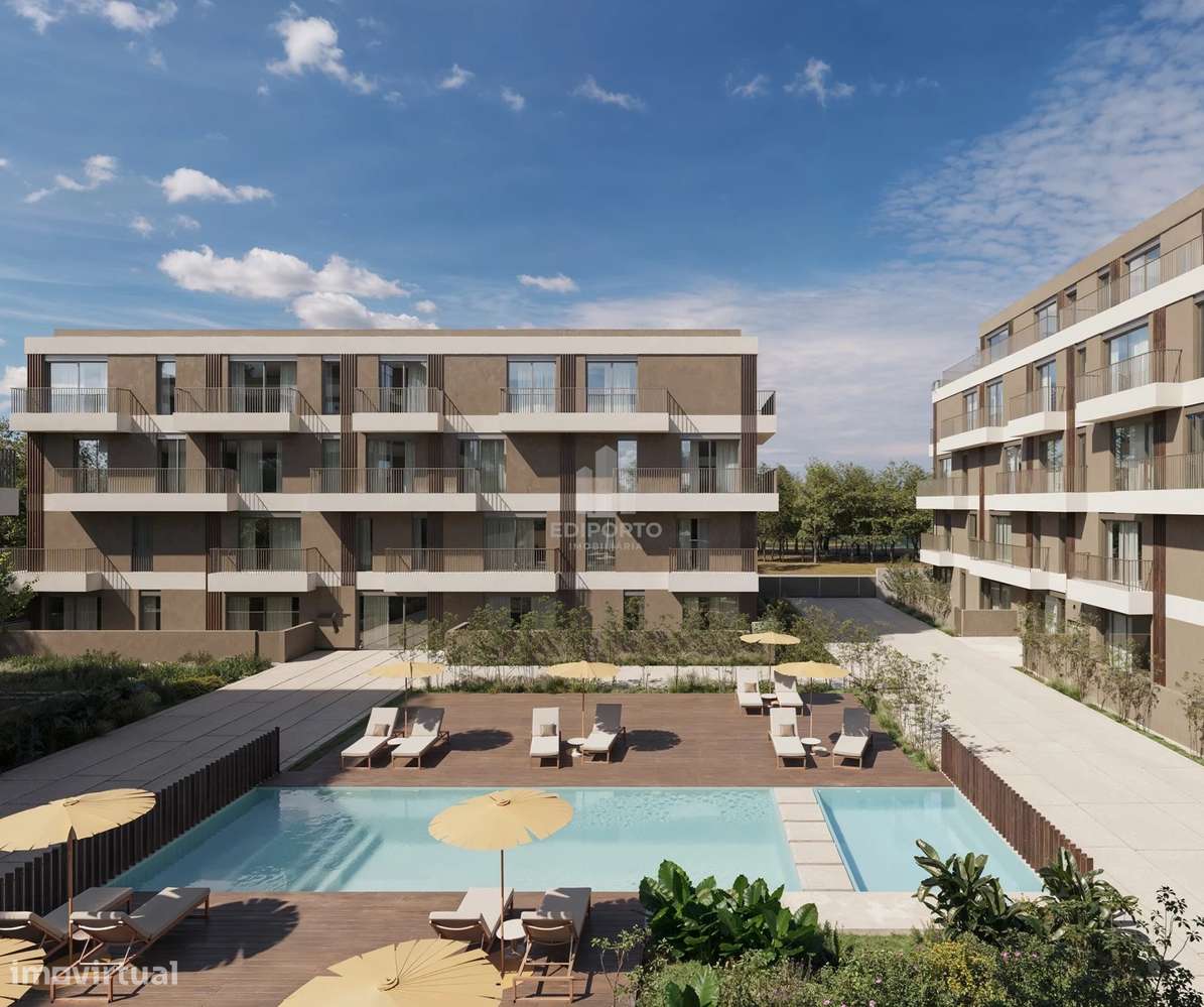 T1 Moderno com Varanda e Piscina – Empreendimento Mais Vitta, Frazão-11