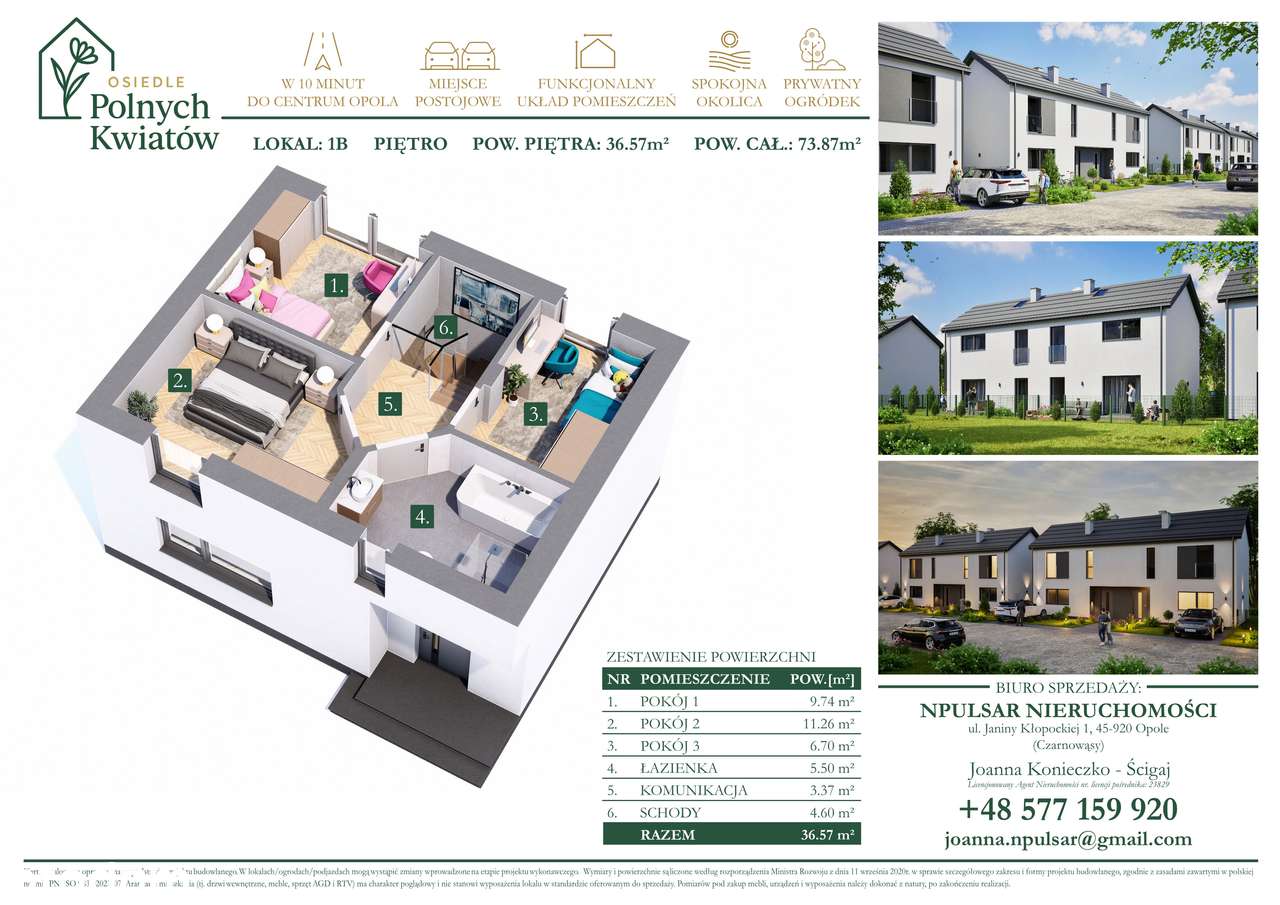 Osiedle Polnych Kwiatów – nowe segmenty w Górkach pod Opolem-10