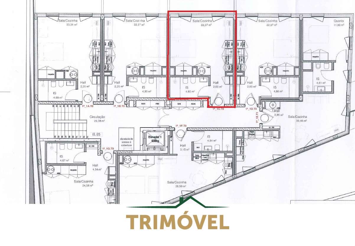 Apartamento T0 Venda em Glória e Vera Cruz,Aveiro-18