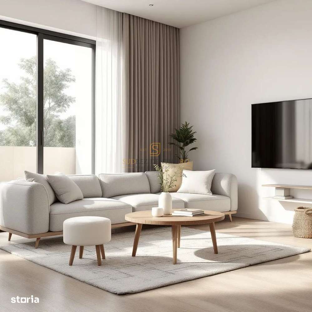 Apartament nou, 2 camere si curte 56.4 mp, zona Parc Tudor Arghezi - Imagine principală: 3/20