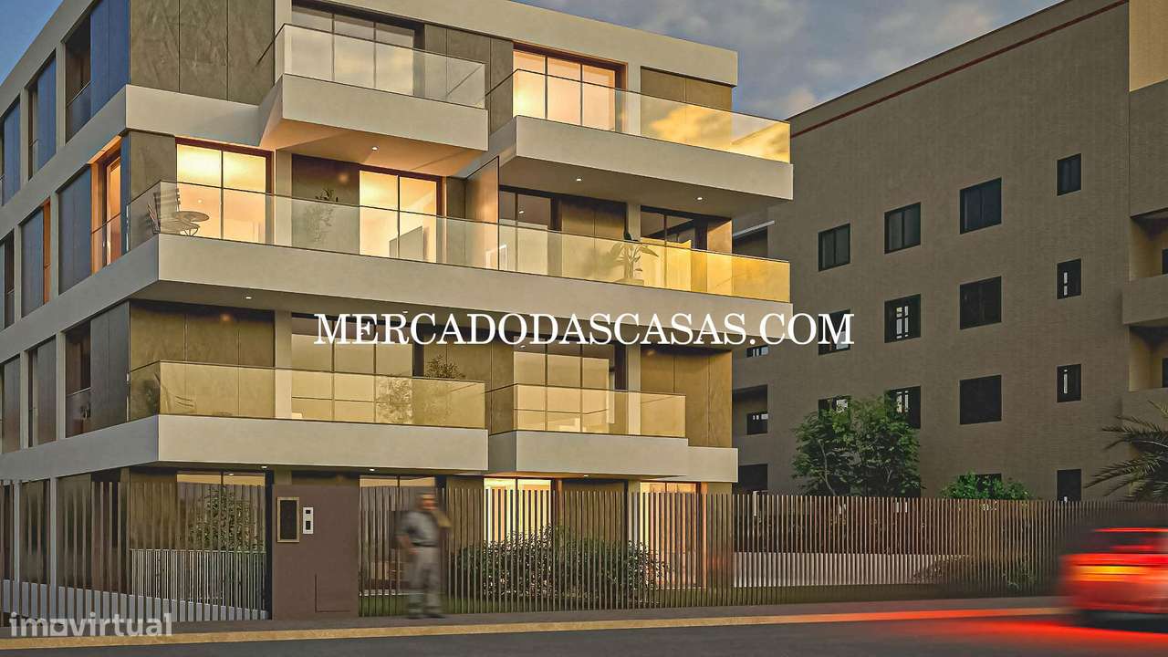 Apartamento T1 condomínio com piscina-14