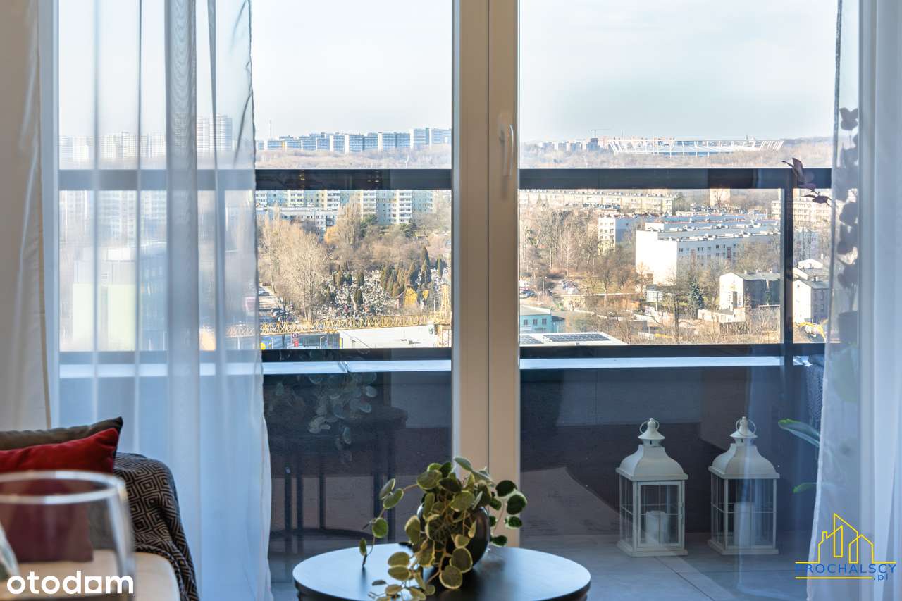 Nowoczesne 2-pok. umeblowane mieszkanie 14 piętro, piękny widok bezPCC-9