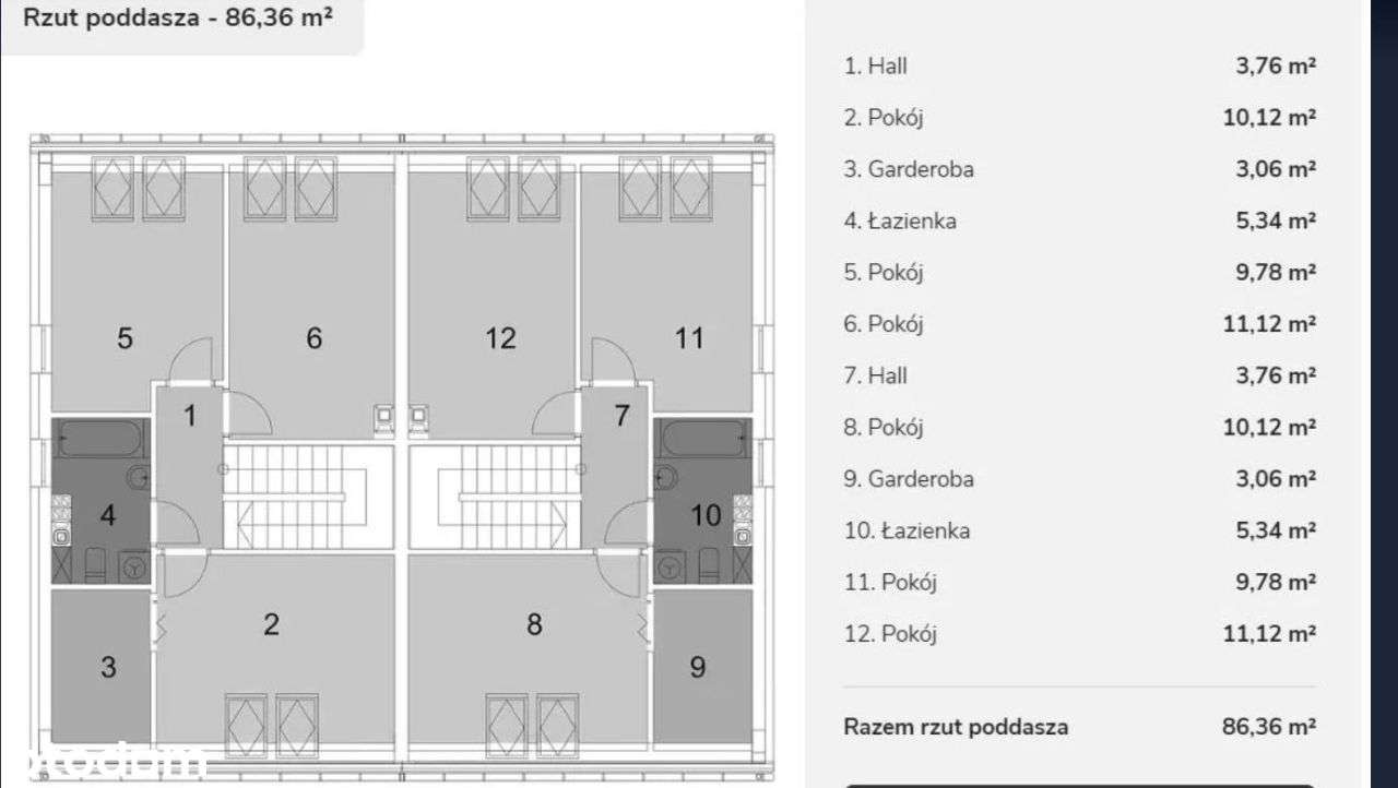 Nowy Bliźniak ok.110m2. Zielona Okolica - Pełny obrazek: 4/9