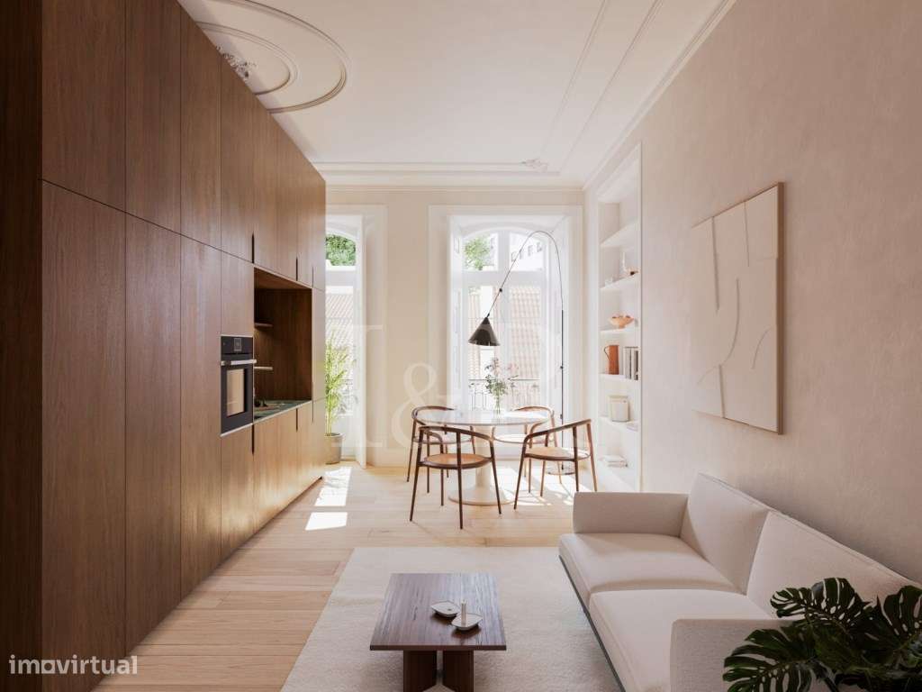 Apartamento T1 com varandins, junto à Av. Liberdade, Lisboa - Grande imagem: 2/29