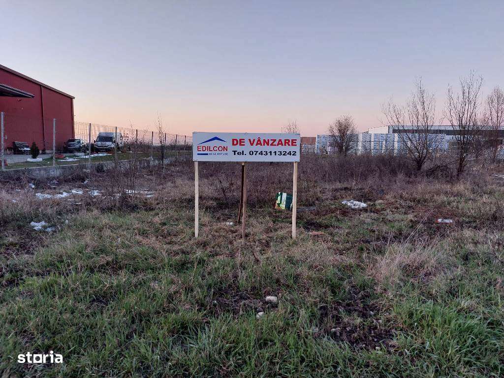 Teren intravilan 2000 mp in zona industriala Vest - Imagine principală: 4/4