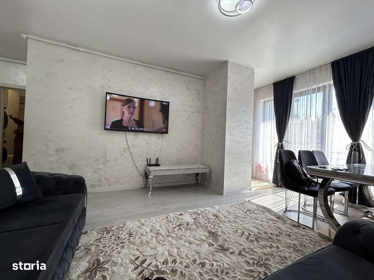 Apartament 2 camere, balcon, Andronache, mobilat modern-2