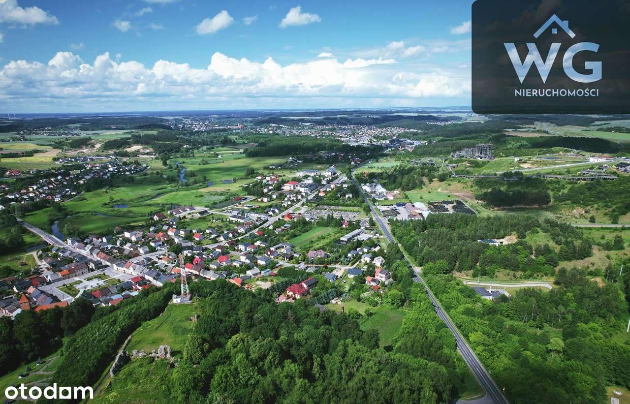 Kurzętnik, działka usługowa- ciekawa okolica, przy drodze, parking!-12