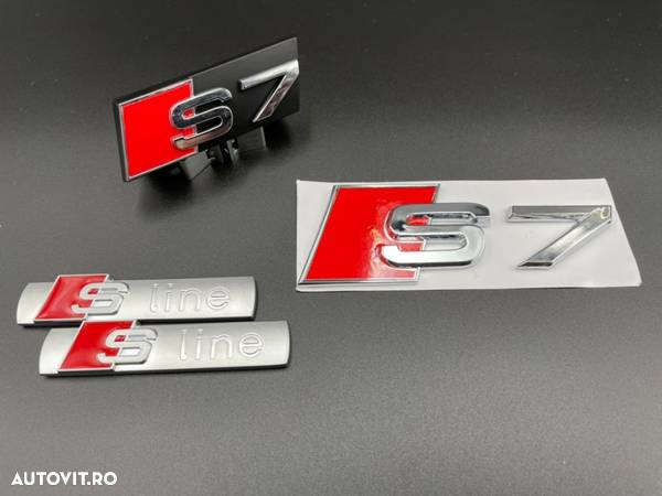 Set embleme Premium Audi S7 - 1