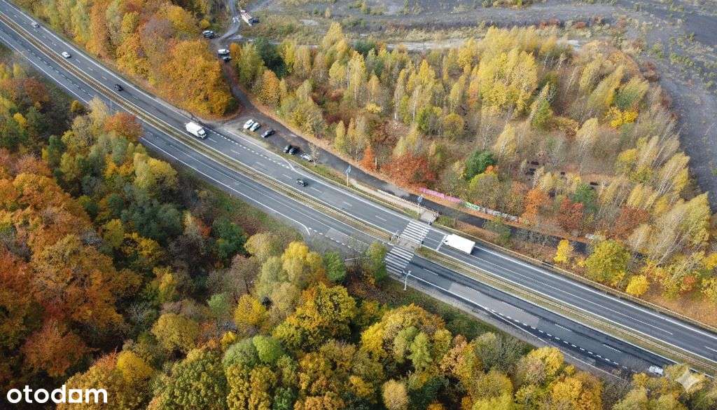Działka intestycyjna przy trasie. Usł.-Handl.-4
