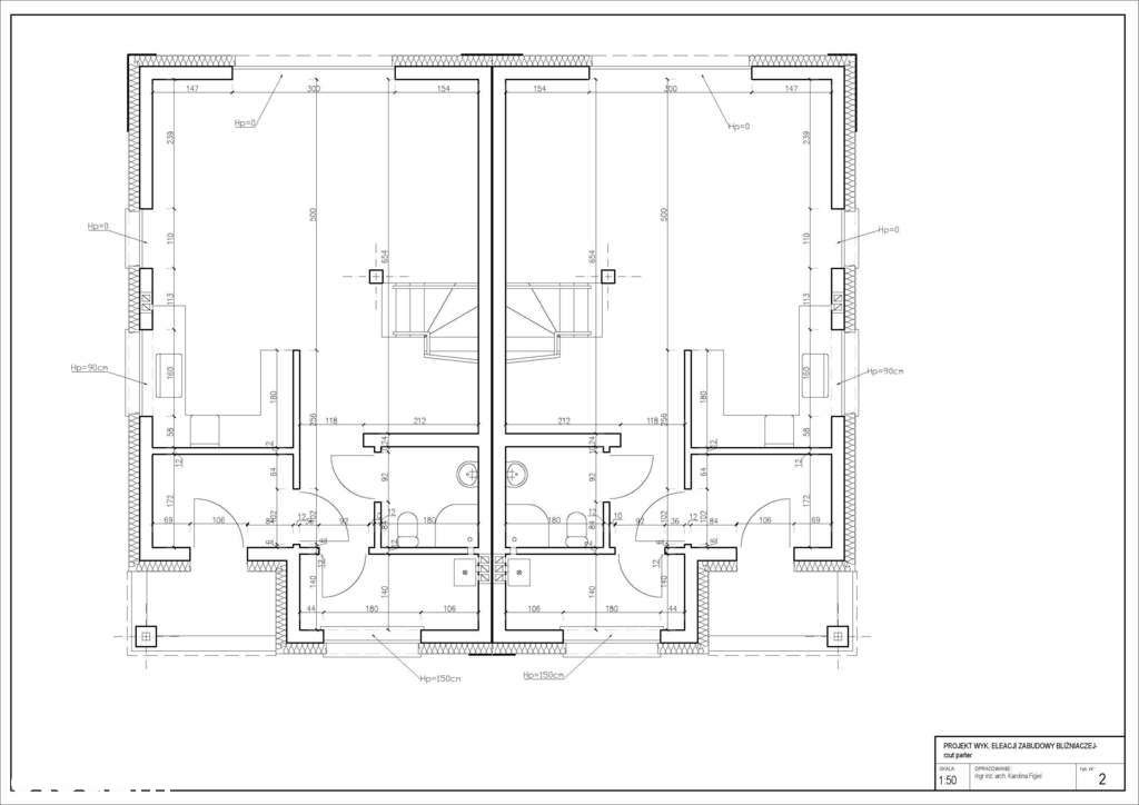 Nowoczesny dom w zabudowie bliźniaczej-8