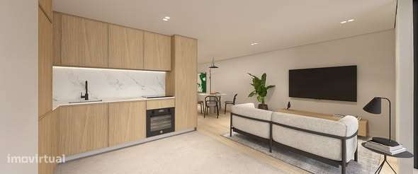 T1 Novo c/ Lugar de Garagem e Arrumos em Mafamude, Vila Nova de Gaia - Grande imagem: 5/14