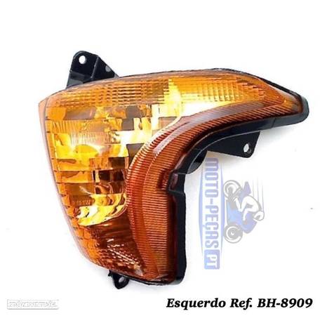 Piscas frente honda transalp xl650 v ano 2000 ate 2006  em cristal ou amarelos - 1