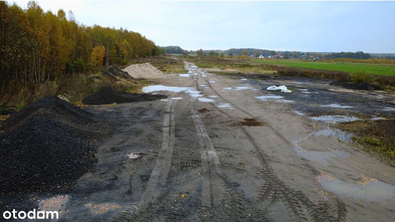 Działka przemysłowa 2,17 ha – strefa Żary, media, wjazd TIR, A18-12