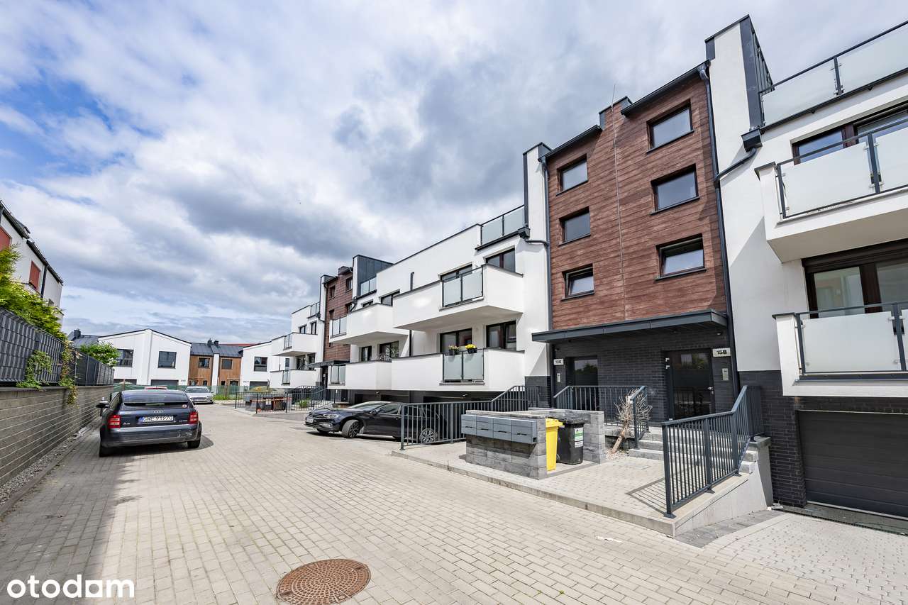 Wykończony apartament - garaż - taras - 2 balkony - strych-17