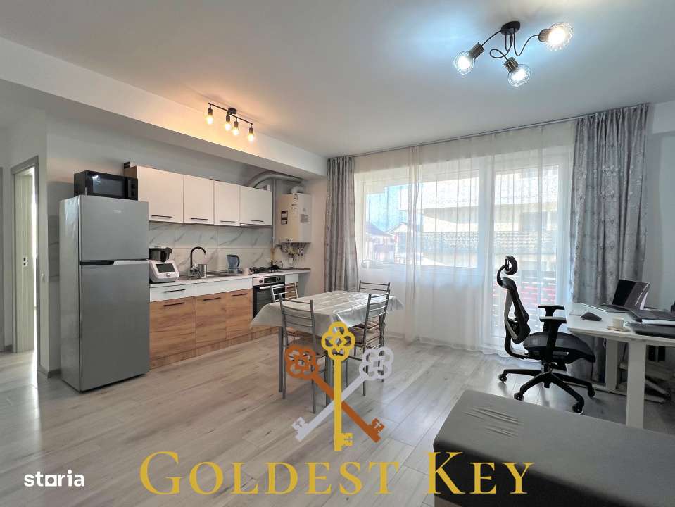 Apartament mobilat si utilat cu 2 camere, terasa si parcare in Baciu! - Imagine principală: 5/7