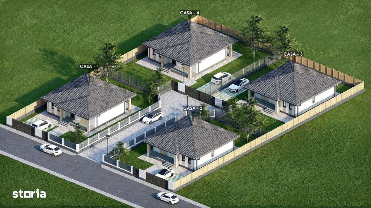 Casa in Complex Nou  – 3 Camere, Toate Utilitatile | Galati Vanatori - Imagine principală: 5/8