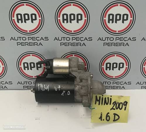 Motor de arranque Mini One D 1.6 Diesel PSA de 2009 . - 1