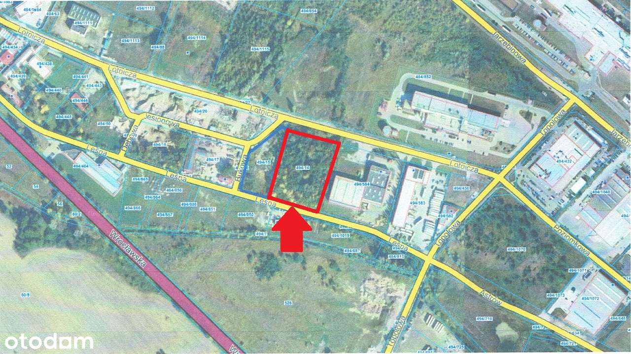Sprzedam działkę inwestycyjną w Stanowicach k/Oławy - Pełny obrazek: 4/4