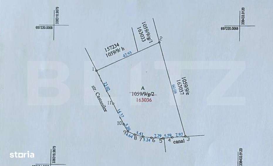 Teren extravilan 2000 mp, zona Balta Blonda - Imagine principală: 2/2