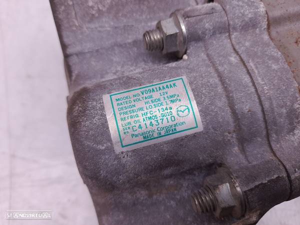 Compressor Do Ar Condicionado / Ac Mazda 2 (De_, Dh_) - 4