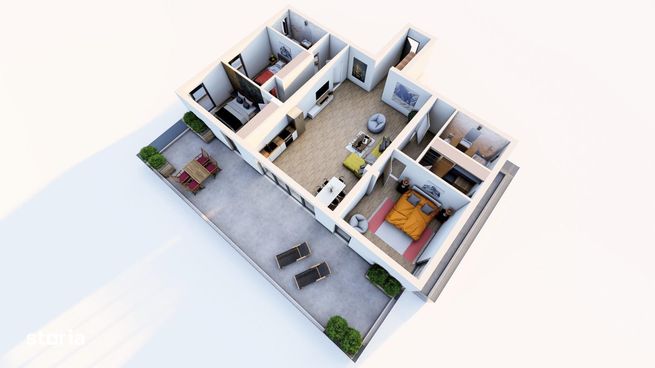 Teren de vanzare cu autorizatie de constructie- Sibiu, Str. Alba Iulia-11