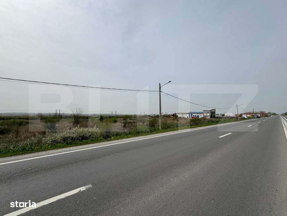 Teren intravilan 10.763 mp, deschidere 97 m la DE79, Bradesti - Imagine principală: 4/5