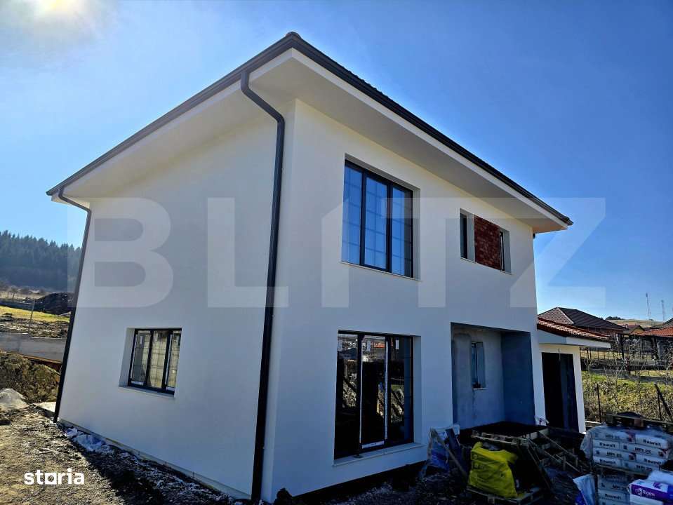 Casa individuala in Chinteni, 165 mp utili, teren de 500 mp, garaj - Imagine principală: 3/10