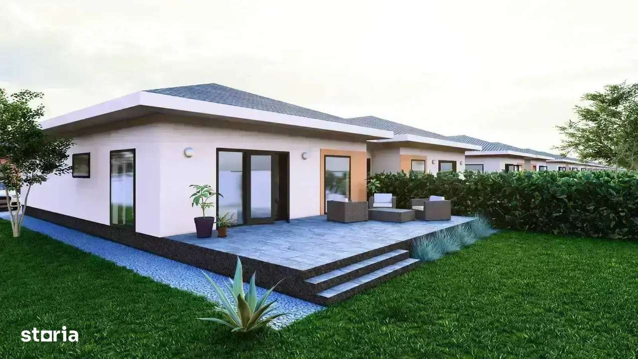 Vila individuala cu 4 camere, 105 mp utili, 400 mp teren CITY NORD - Imagine principală: 3/9