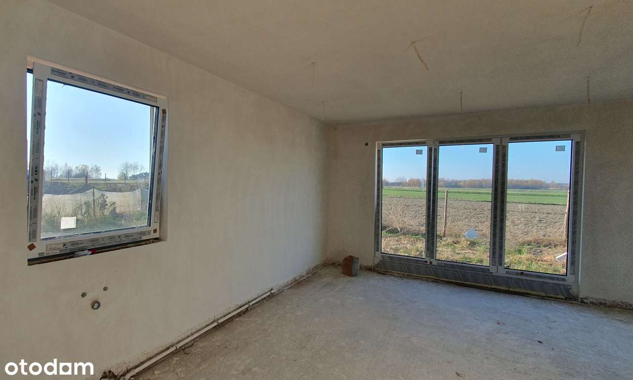 BLIŹNIAKI-ZACZERNIE-83m2-Klima- Rolety-Pompa ciepła-Stan deweloperski-8