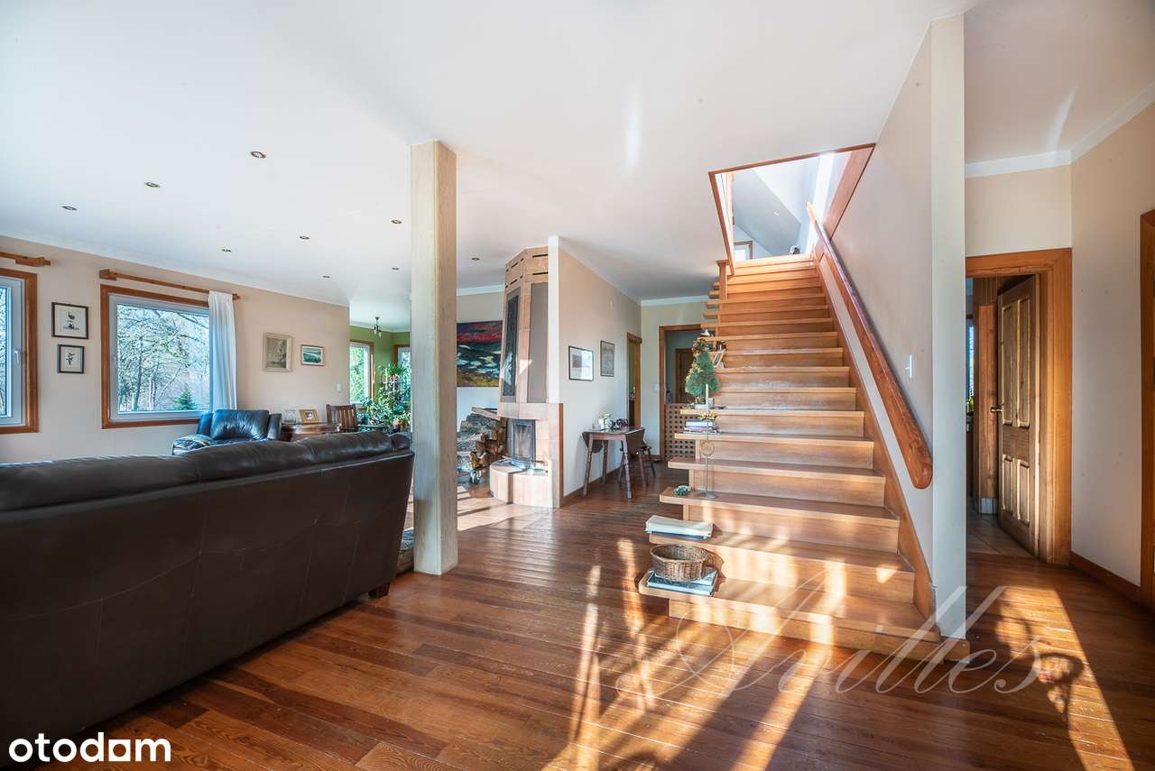 Malownicza działka, przestronny dom, tuż przy Puszczy Kampinoskiej.-3