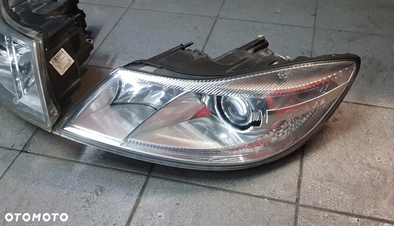 LAMPA LAMPY PRZÓD PRAWA LEWA SKODA OCTAVIA 2 II BI XENON SKRETNY AFS 1Z2941015G ANGLIK KOMPLETNE - 2