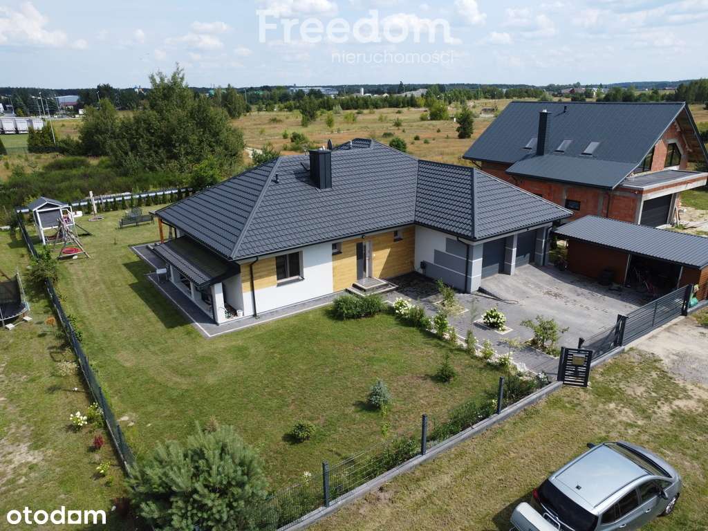 Piękny nowoczesny dom fotwoltaika pompa ciepła - Pełny obrazek: 1/20